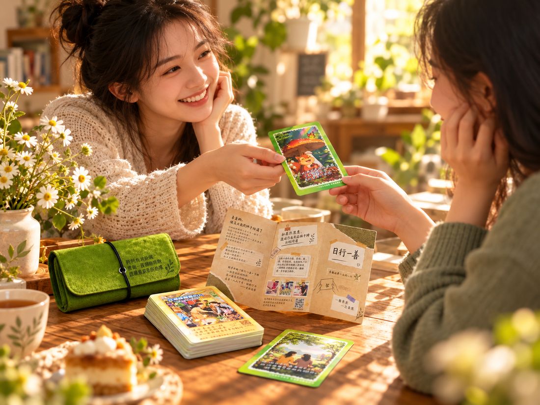 和朋友在一起情境示意图